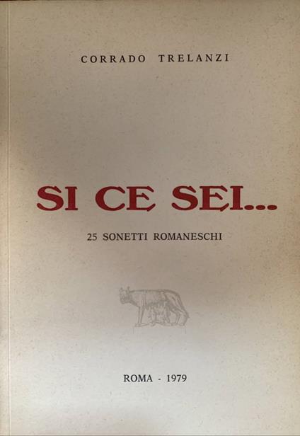 Si ce sei. - Corrado Trelanzi - copertina