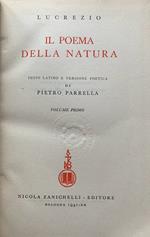 Il poema della natura. Volume primo
