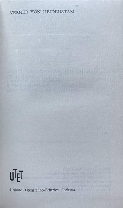 Anni di peregrinazione e di vagabondaggio- Hans Alienus -I soldati di Carlo XII - Verner von Heidenstam - copertina