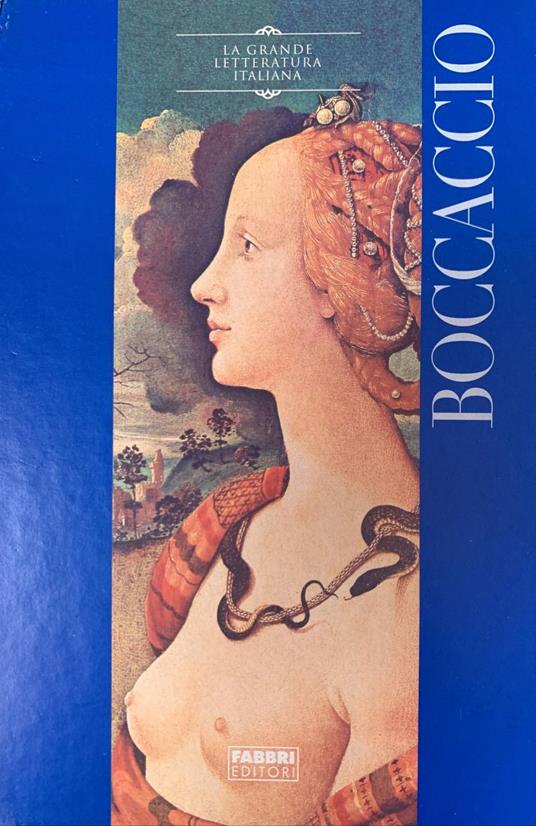 Decameron - Giovanni Boccaccio - copertina