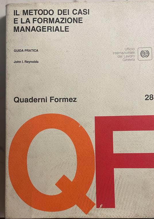 Il metodo dei casi e la formazione manageriale - copertina