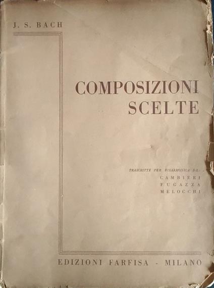 Composizioni scelte - S. J. Weiner - copertina