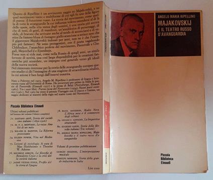 Majakovskij e il teatro russo d'avanguardia - Angelo M. Ripellino - copertina