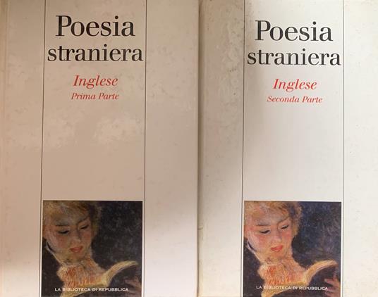 Poesia straniera inglese - copertina