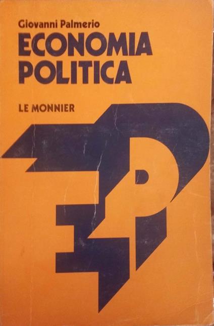Economia Politica - Giovanni Palmerio - copertina