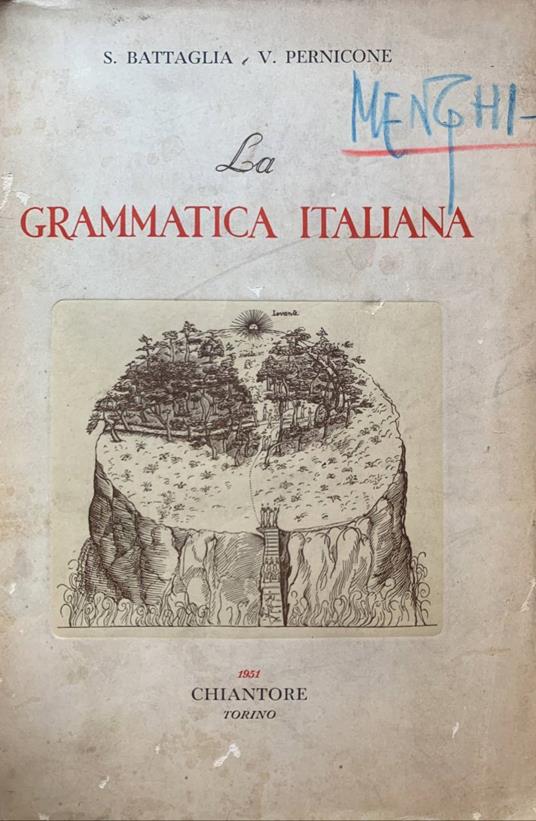 La grammatica italiana - copertina