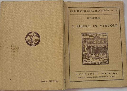 S. Pietro in vincoli - copertina