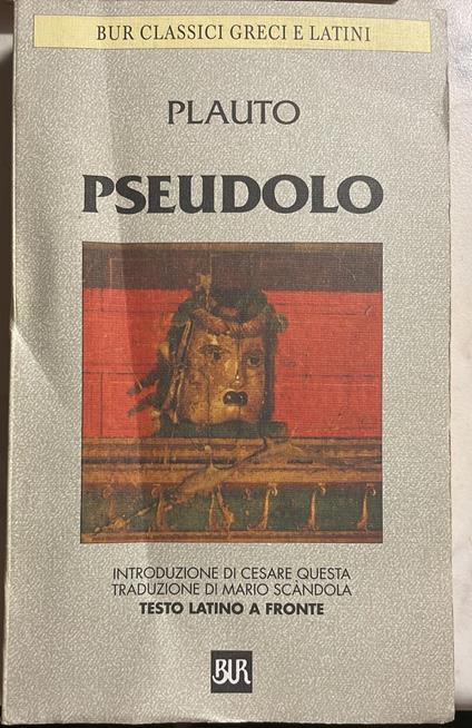 Pseudolo - T. Maccio Plauto - copertina