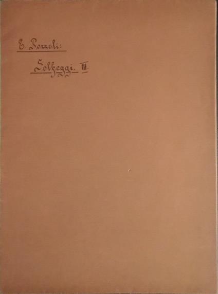 Solfeggi parlati e cantati - E. Pozzoli - copertina