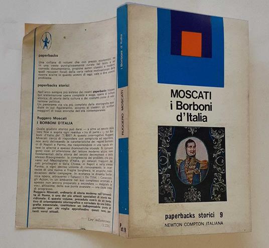 I Borboni d'Italia - Ruggero Moscati - copertina