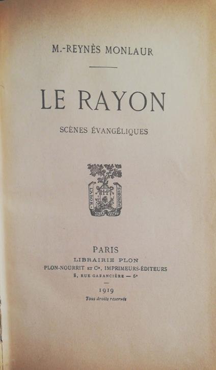 Le Rayon - copertina