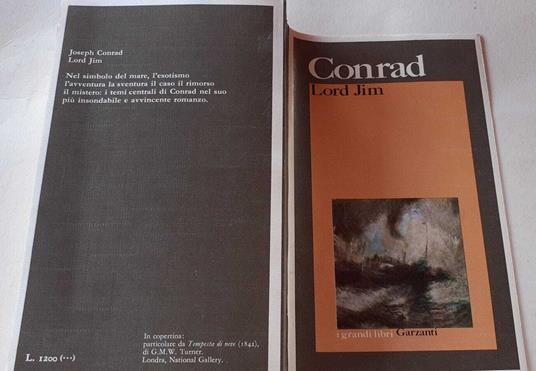 Lord Jim - Joseph Conrad - copertina