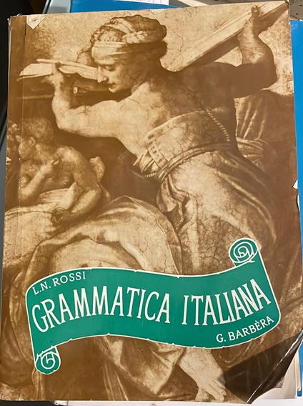 Grammatica italiana - copertina