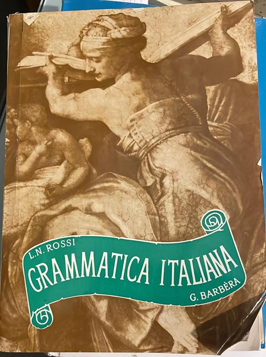 Grammatica italiana - copertina