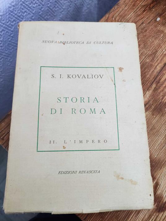 Storia di Roma 2 L'impero - Sergej J. Kovaliov - copertina