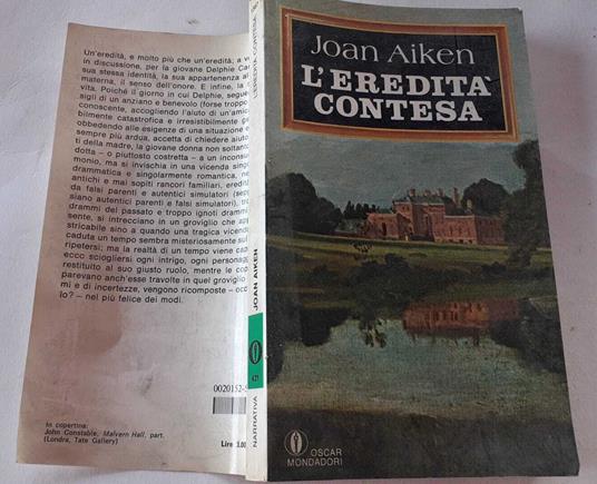 L' eredità contesa - Joan Aiken - copertina