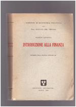 Lezioni di Economia Politica Introduzione alla finanza Parte Quinta