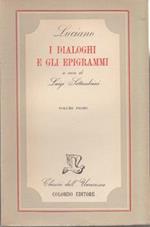 I dialoghi e gli epigrammi volume primo