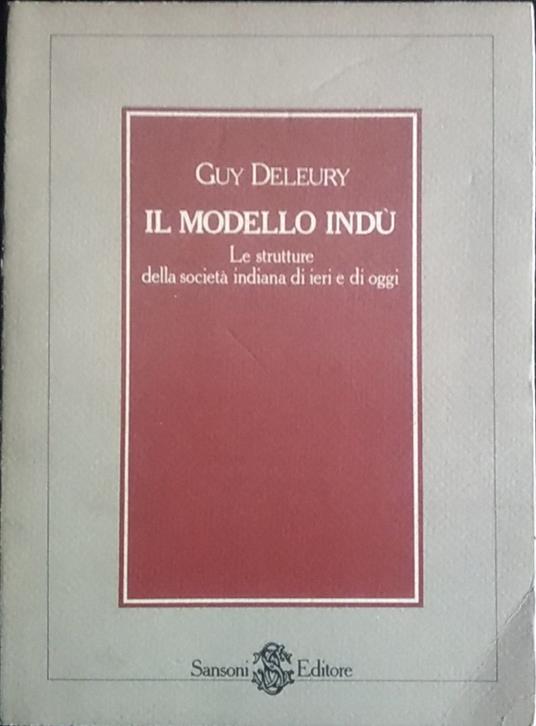 Il modello indù - Guy Deleury - copertina