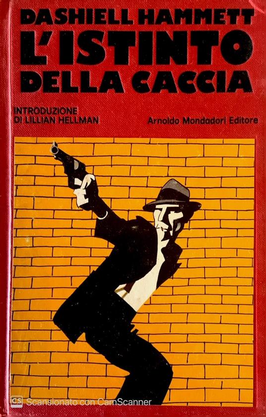 L' istinto della caccia - Dashiell Hammett - copertina