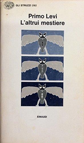 L' altrui mestiere - Primo Levi - copertina