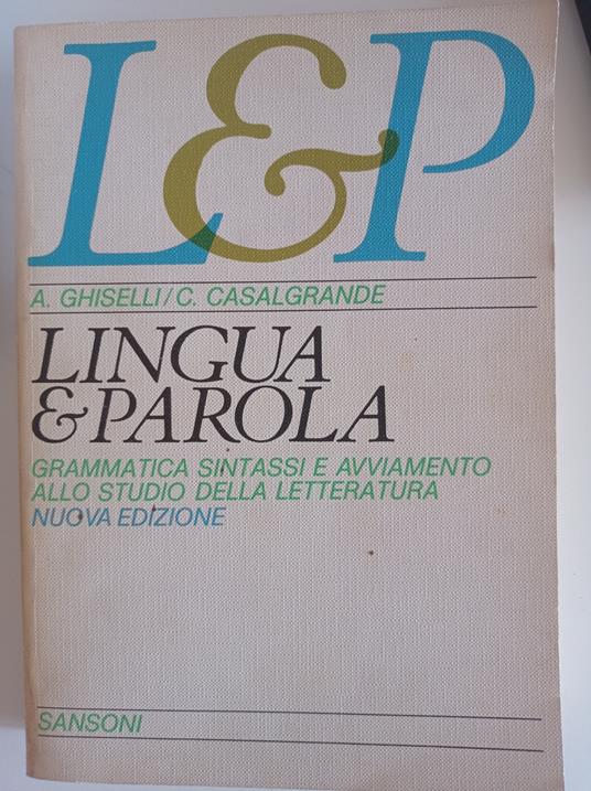 Lingua&Parola - copertina