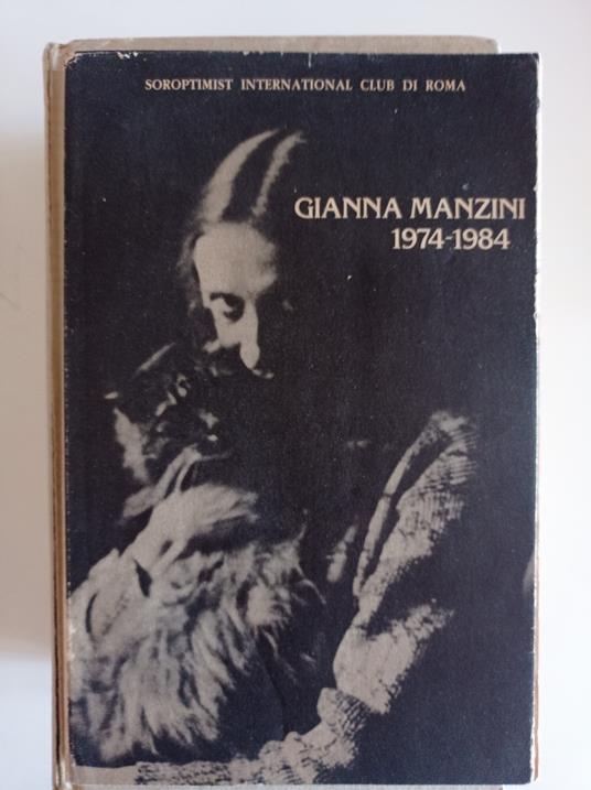 Gianna Manzini 1974- 1984 - copertina