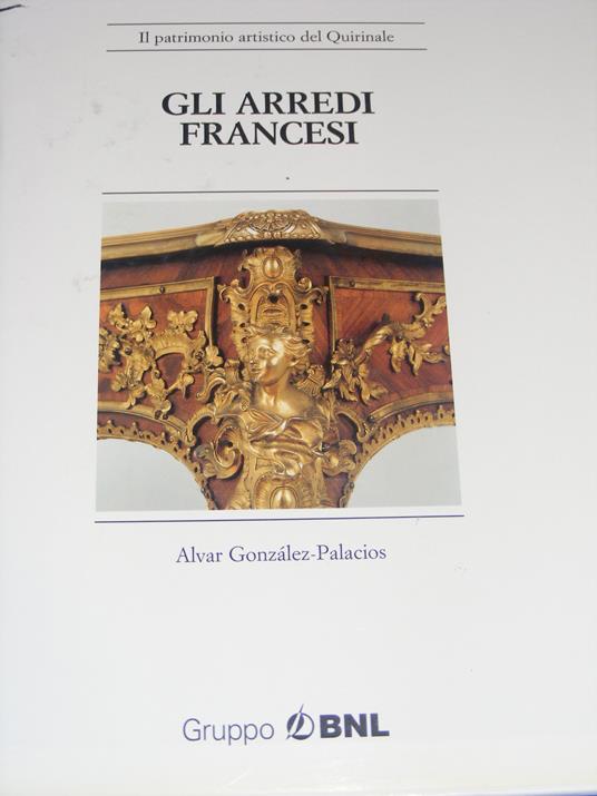 Gli arredi francesi - Alvar González-Palacios - copertina