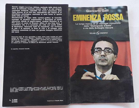 Eminenza rossa - Giancarlo Galli - copertina