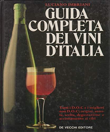 Guida completa dei vini d'Italia - Luciano Imbriani - copertina
