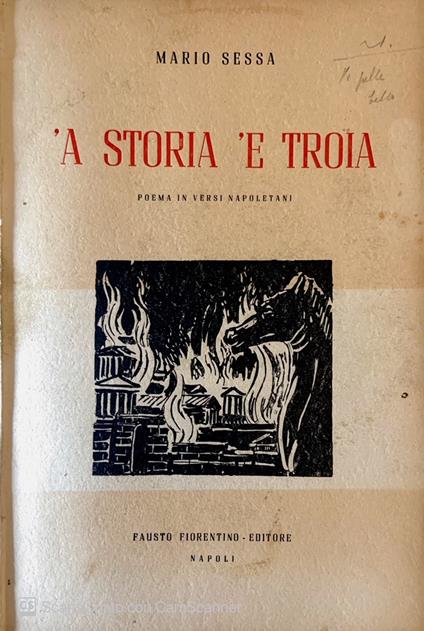 'A storia 'e troia - Dario Sessa - copertina