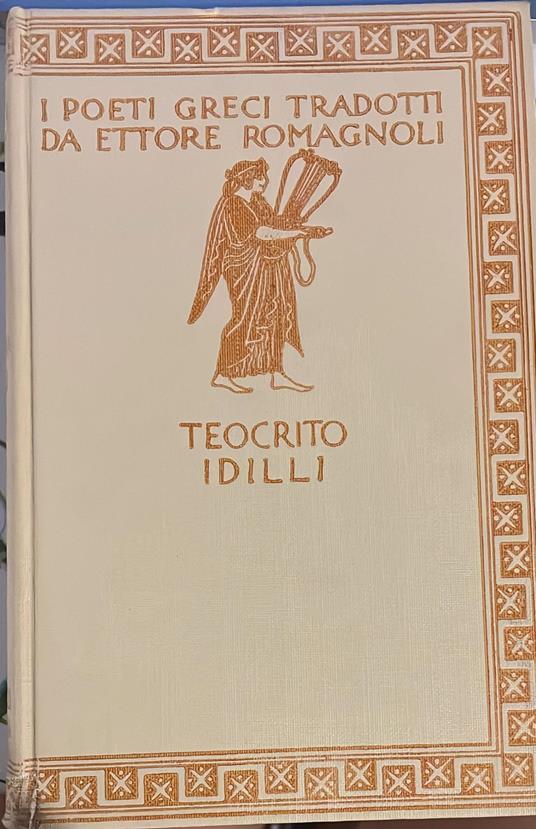 Idilli - Teocrito - copertina