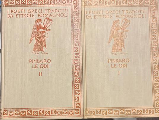 Le Odi e i frammenti. Volume I-II - Pindaro - copertina