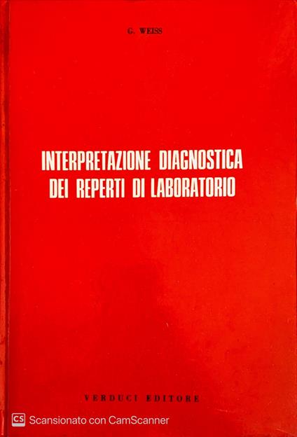 Interpretazione diagnostica dei reperti di laboratorio - copertina