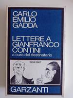 Lettere a Gianfranco Contini (1934-1967)