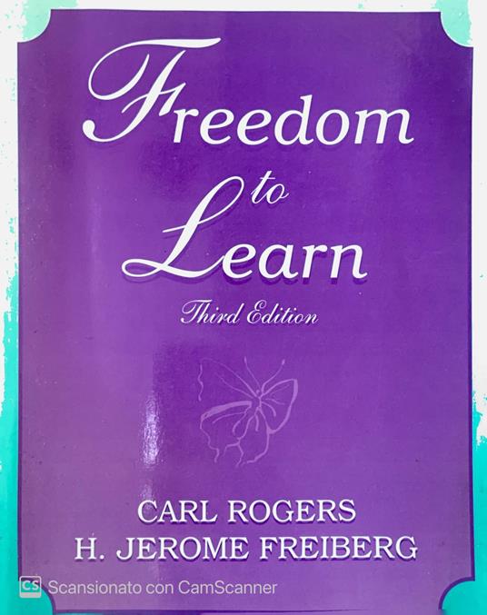 Freedom to Learn - Carl R. Rogers - copertina