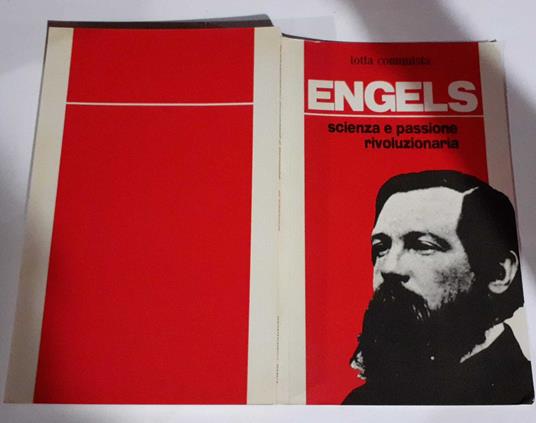 Engels scienza e passione rivoluzionaria - Friedrich Engels - copertina