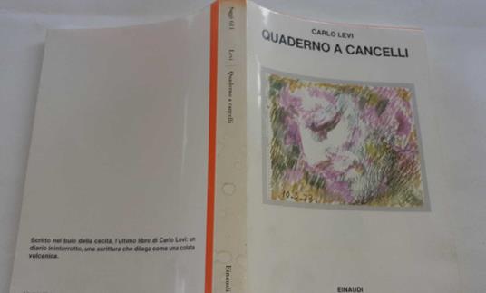 Quaderno a cancelli - Carlo Levi - copertina