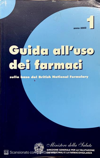 Guida all' uso dei farmaci 1 - copertina