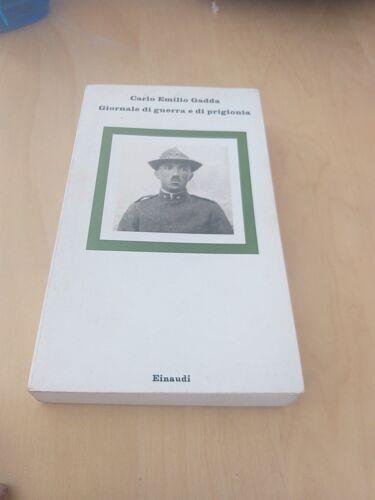 Giornale di guerra e di prigioneria - Carlo Emilio Gadda - copertina