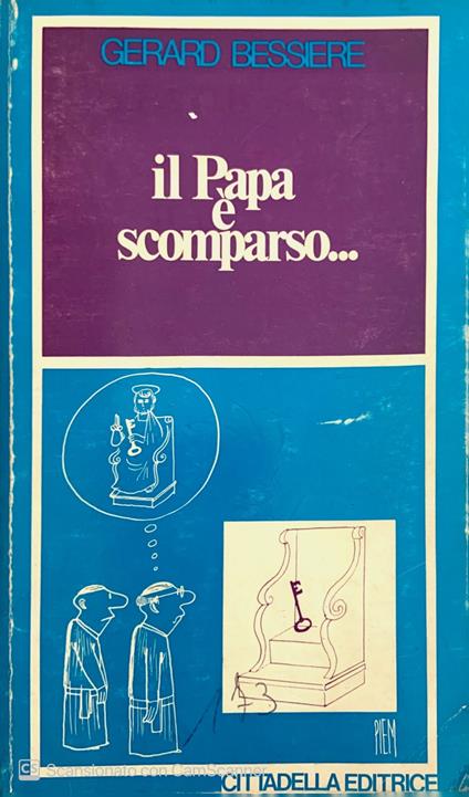 Il papa è scomparso.. - copertina