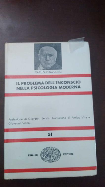 Il problema dell'inconscio nella psicologia moderna - Carl Gustav Jung - copertina
