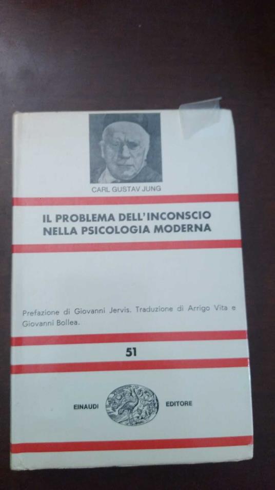 Il problema dell'inconscio nella psicologia moderna - Carl Gustav Jung - copertina