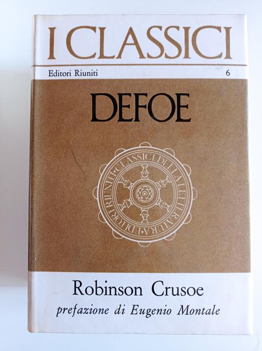 Robinson Crusoe - Daniel Defoe - copertina