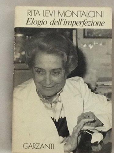 Elogio dell'imperfezione - Rita Levi Montalcini - copertina