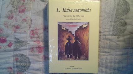 L' Italia raccontata Pagine scelte dal 1922 a oggi - copertina
