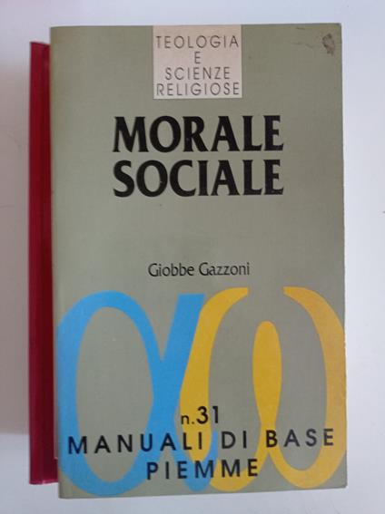 Morale sociale - copertina