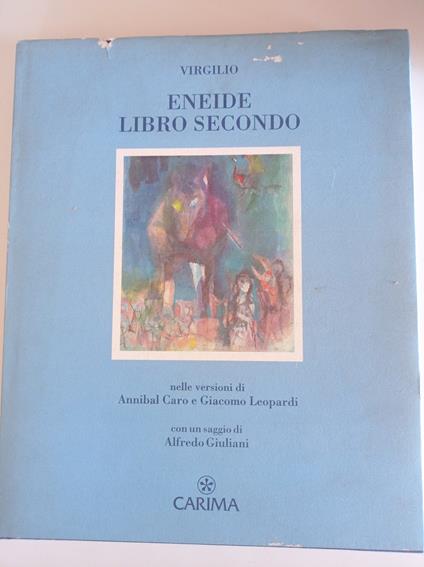 Eneide Libro Secondo - Publio Virgilio Marone - copertina
