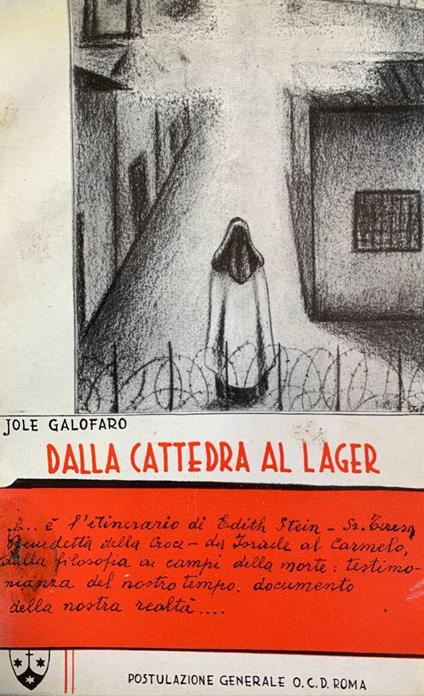 Dalla cattedra al lager. Edith Stein - copertina