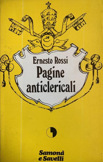 Pagine anticlericali - Ernesto Rossi - copertina